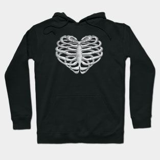 Rib Cage Heart 1 Hoodie